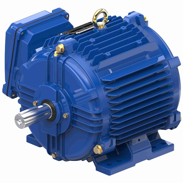 Severe Duty Motor, 3 HP, 3 Ph, 60 Hz, 460 V, 1800 RPM, 182T Frame, TENV